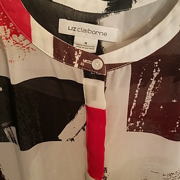 Liz Claiborne tribal beat dress NWOT - Picture 2 of 6